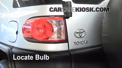 2007 Toyota FJ Cruiser 4.0L V6 Lights Brake Light (replace bulb)